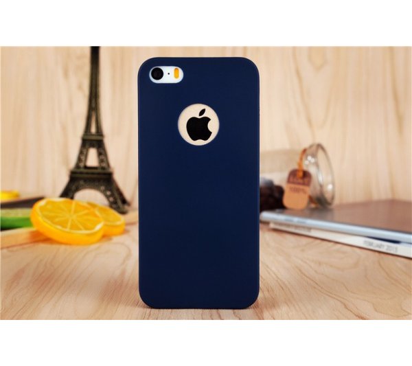 Kryt Soft iPhone 5/5S/SE - modrý